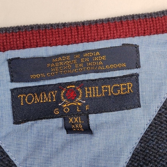 Tommy Hilfiger Golf men's v neck sleeveless sweater size 2X - Picture 2 of 11